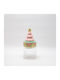 Eurolamp Weihnachtliche Keksdose Keramik Rosa L25xB11cm.