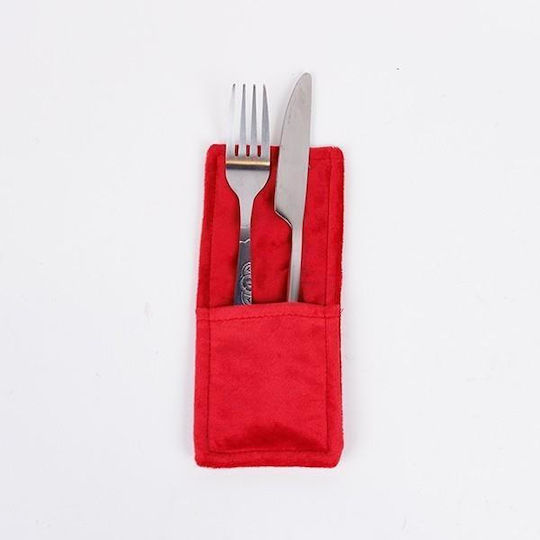 Eurolamp 600-47181 Rote Bestecktasche 12x14.5cm