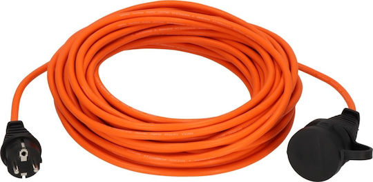 Brennenstuhl Waterproof Extension Cable Cord 3 x 1.5mm²/20m Orange