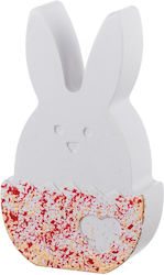 Keramik Kaninchen K947 4.8*8 Weiß-Gold