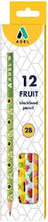 Adel Creion Fruits 2b 12 Bucăți Cutie Adel Creion Fruits 2b 12 Bucăți Cutie