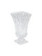 Keskor Decorative Vase Transparent 9.5x9.5x18.5cm
