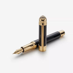 Maybach Peak I Lustrous Mitternachts-Schwarz Gold Füllfederhalter Maybach Peak I Lustrous Mitternachts-Schwarz Gold Füllfederhalter