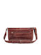 Leder Damentasche Schultertasche Braun