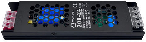Evivak LED-Netzteil Leistung 200W mit Ausgangsspannung 24V