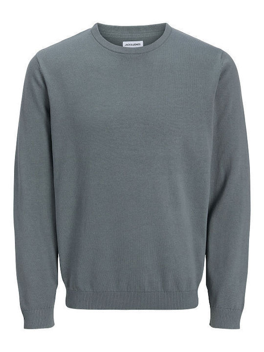 Jack & Jones Crew Neck Bluse Gray