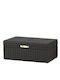 Kaemingk Wooden Decorative Trunk Brown 25x25x10cm