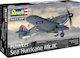 Assembly Model Revell Fighter Hawker Sea Hurricane Mk.iic 162 Pieces