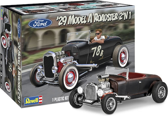 Assembly Model Revell Car 1929 Ford Model A Roadster 149 Pieces