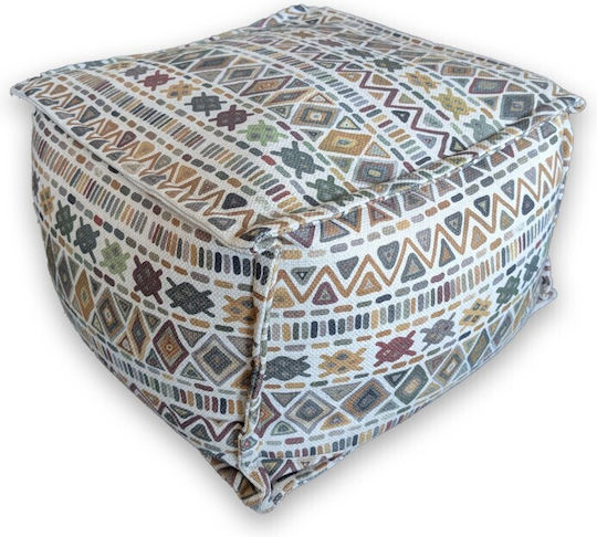 Mehrfarbiger Sitzsack Hocker 55x55x30cm KÖ.20.01.003