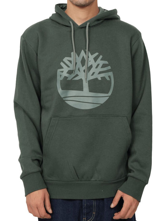 Timberland Tree Brushback Суитшърт с Качулка Da...