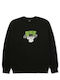 Dazed Crewneck Φούτερ Μαύρο