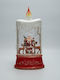 Eurolamp Christmas Plastic Battery Candle 30x15.5cm