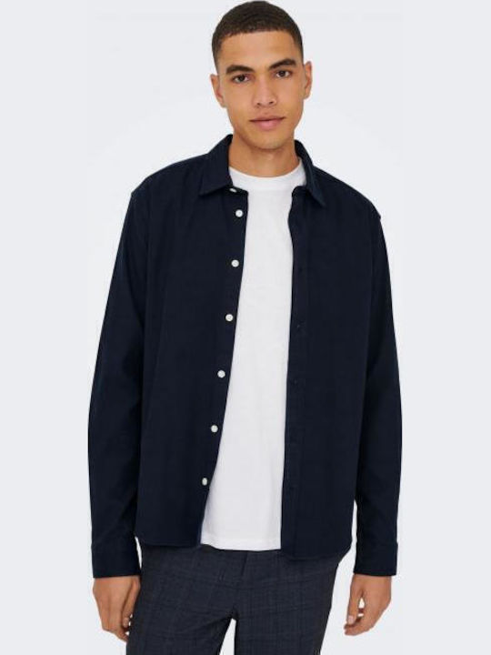 Μακρυμάνικo Πουκάμισο Navy Blazer