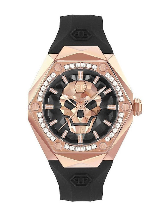 Philipp Plein Skull Ανδρικό Ρολόι Μπαταρίας με ...