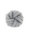 Das Home Sofa-Kissen 2291 aus Samt Grau 35x35cm