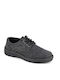 Leder Herren Freizeitschuhe Schwarz
