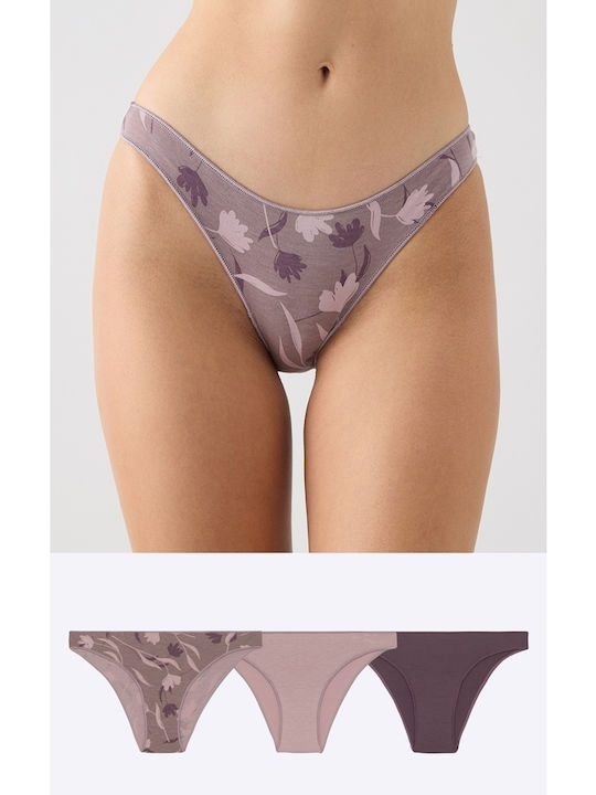 Minerva Fimelle Rio Damen Slip 3Pack