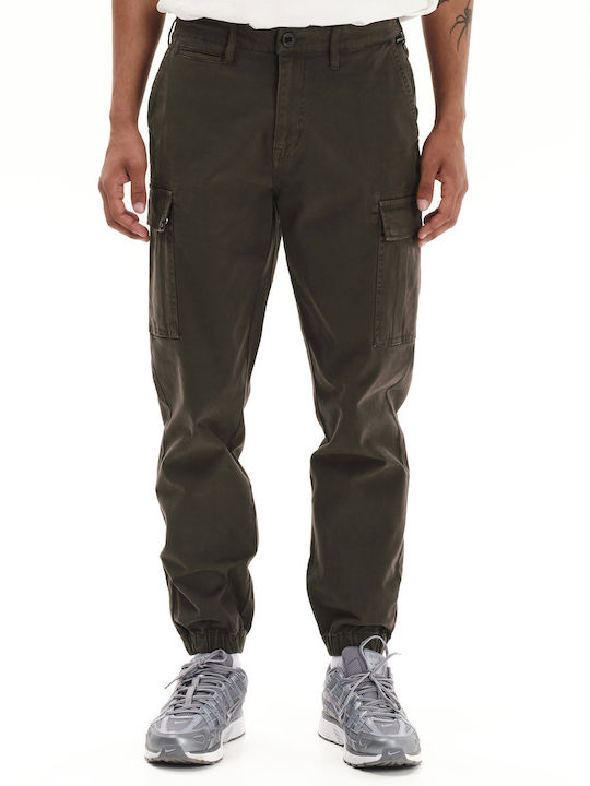 Trousers Cargo Elastic Green