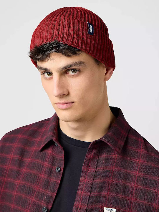 Sign Off Beanie Frauen Beanie Gestrickt in Rot Farbe