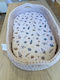 Grandes Suenos Baby Sheet Cradle Cotton White 40x80cm