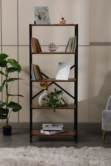 Kids Metal Bookcase Black