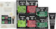 Apivita Let It Glow Skin Care Set for Moisturizing, Facial Cleaning & Brightening 7pcs