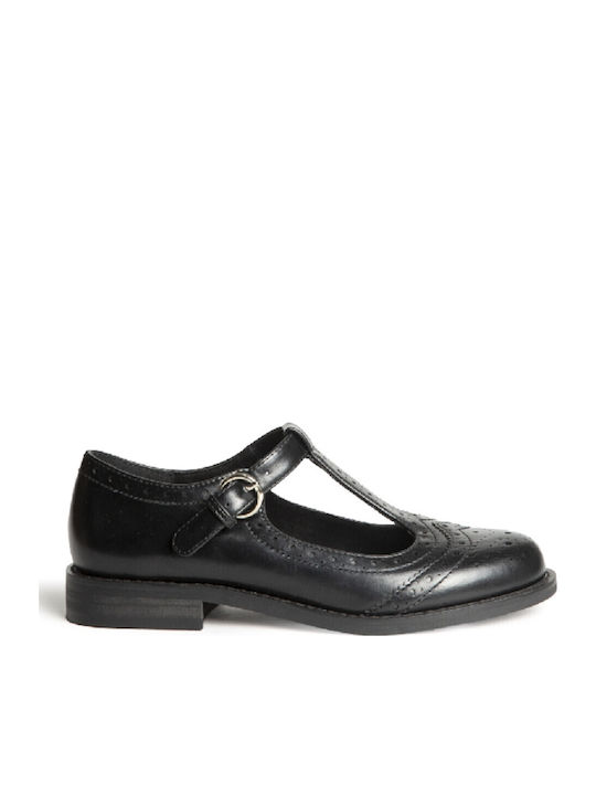Synthetic Leather Ballerinas Black M5710