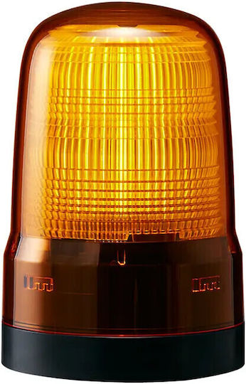 Patlite Car Beacon LED 12 / 24V 8cm with Orange Lighting