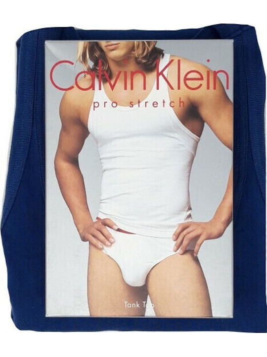 Calvin Klein Мъжка Тениска Без Ръкави Син