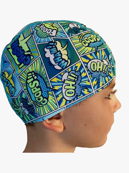 Beyo Lycra Swimcap Crash Beyo Green
