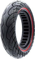 Solid Wheel 10×2,5-6 Red 36mm Nedong