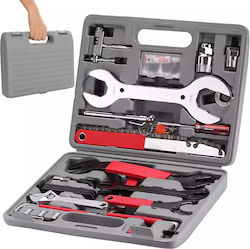 Fahrradwerkzeuge und Schmiermittel Set 44-teilig Koffer