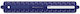 Faber-Castell Plastic Ruler 15cm Blue
