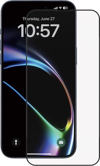 ANANK 2.5D Tempered Glass Μαύρο (iPhone 17 / 17 Pro / 16 Pro)