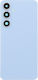 Battery Cover Battery Door + Battery Door Adhesive + Back Camera Lens Bezel Blue for Galaxy S24 FE