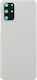 Battery Cover 5g Battery Door + Battery Door Adhesive + Back Camera Lens Bezel White for Galaxy S20+