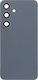 Battery Cover Battery Door + Battery Door Adhesive + Back Camera Lens Bezel Black for Galaxy S24