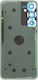 Battery Cover Battery Door + Battery Door Adhesive + Back Camera Lens Bezel Blue for Galaxy A35