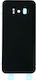 Battery Cover Battery Door + Battery Door Adhesive + Back Camera Lens Bezel Camera Lens Black for Galaxy S8+