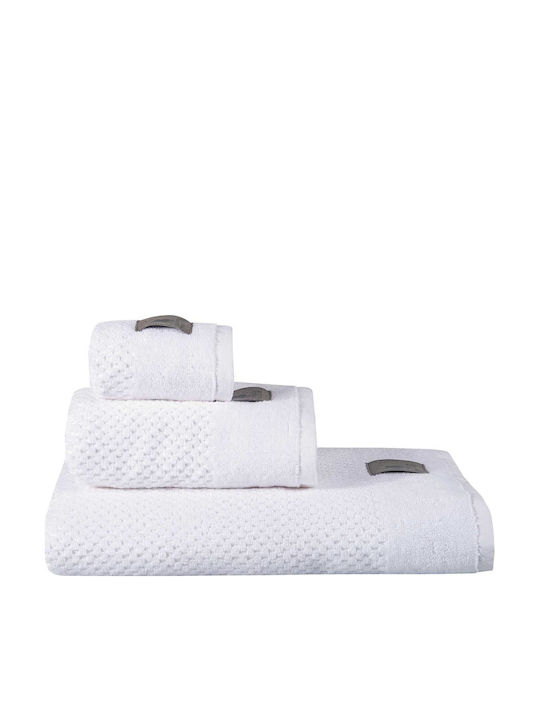 Greenwich Polo Club Hand Towel Premium 4115 30x50cm White Weight 700gr/m²