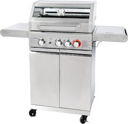 Calfer Gas VIEW 3+1 Gasgrill 3 Brenner 12.5kW mit Seitenbrenner Calfer Gas VIEW 3+1 Gasgrill 3 Brenner 12.5kW mit Seitenbrenner
