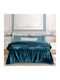 Greenwich Polo Club 3498 Κουβέρτα Βελουτέ Υπέρδιπλη 220x240εκ. Μπλε