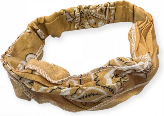 Bandana Baumwollene Lackleder Gummizug Hinten 815 Rima Beiges