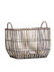 Nef-Nef Homeware Harvest Decorative Basket Wicker Beige 32x22x24cm