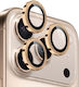 Northjo Camera Protection Tempered Glass Gold for the Apple iPhone 17 Pro