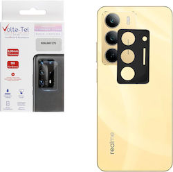 Volte-Tel Προστασία Κάμερας Tempered Glass Μαύρο για το Realme C75 Volte-Tel Προστασία Κάμερας Tempered Glass Μαύρο για το Realme C75