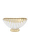 Keskor Decorative Bowl White 33x21x16cm