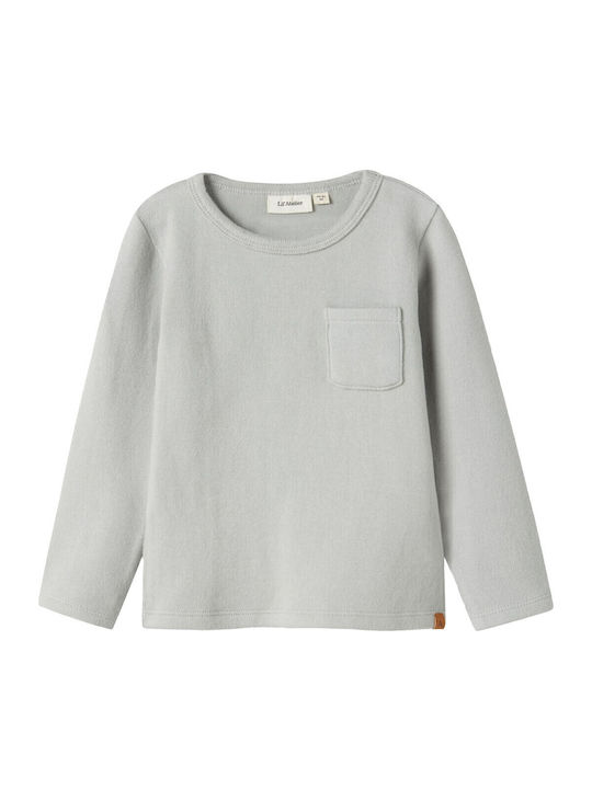 Kinderhemd Langarm Gray