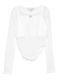 Kids' Bodysuit Long Sleeve White
